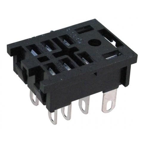 10) 8-PIN MIDGET RELAY SOCKET, SOLDER TERMINALS